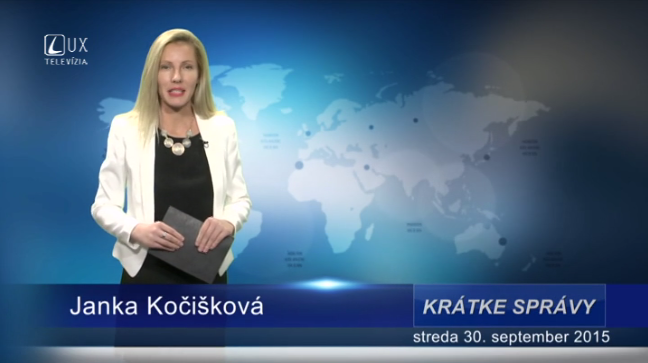 Krátke správy (30.09.2015)