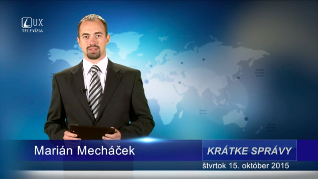 Krátke správy (15.10.2015)