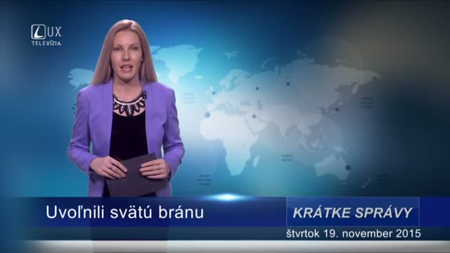 Krátke správy (19.11.2015)