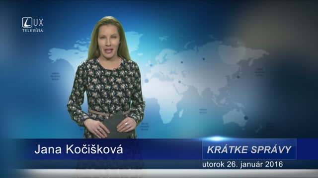 Krátke správy (26.01.2016)