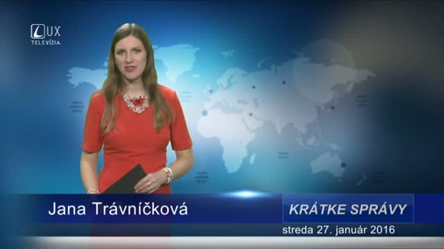 Krátke správy (27.01.2016)