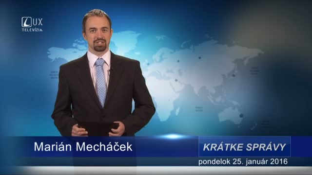 Krátke správy (25.01.2016)
