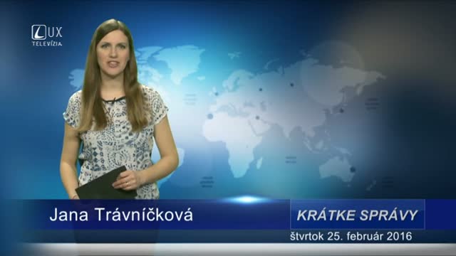 Krátke správy (25.2.2016)