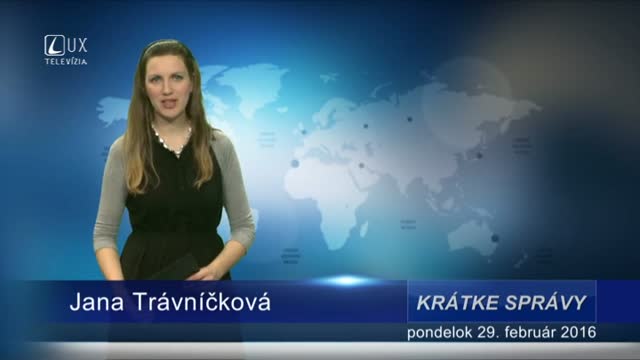 Krátke správy (29.02.2016)
