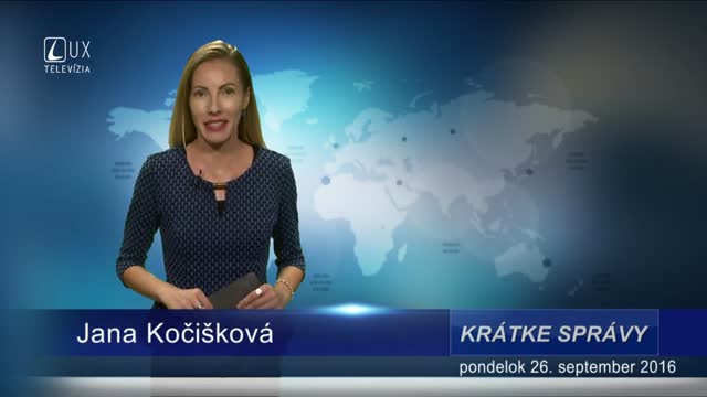 KRÁTKE SPRÁVY (26.09.2016)