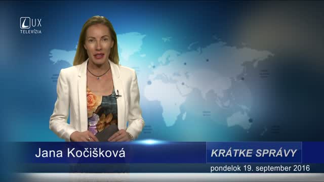 KRÁTKE SPRÁVY (19.09.2016)