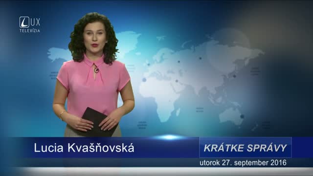 KRÁTKE SPRÁVY (27.09.2016)