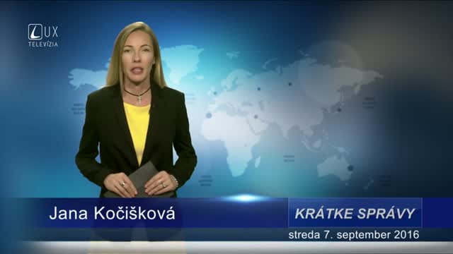 Krátke správy (07.09.2016)