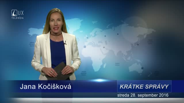 KRÁTKE SPRÁVY (28.09.2016)