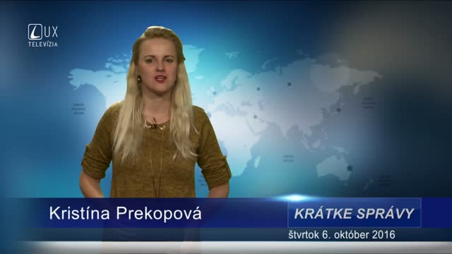 KRÁTKE SPRÁVY (06.10.2016)