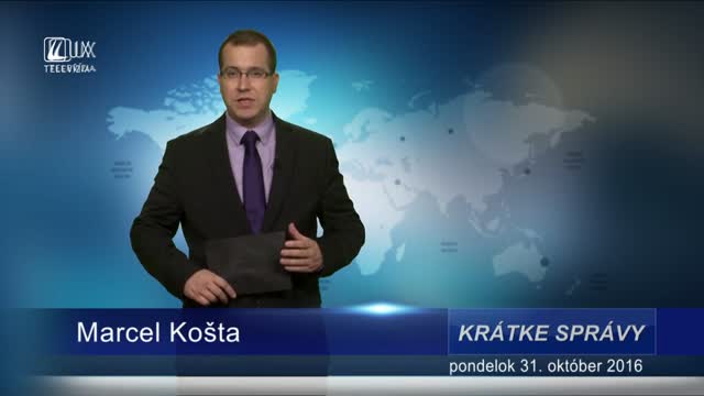 KRÁTKE SPRÁVY (31.10.2016)