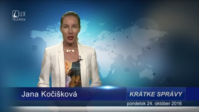 KRÁTKE SPRÁVY (24.10.2016)