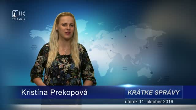 KRÁTKE SPRÁVY (11.10.2016)