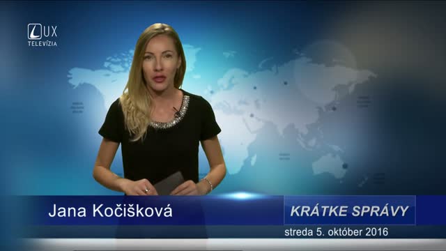 KRÁTKE SPRÁVY (05.10.2016)