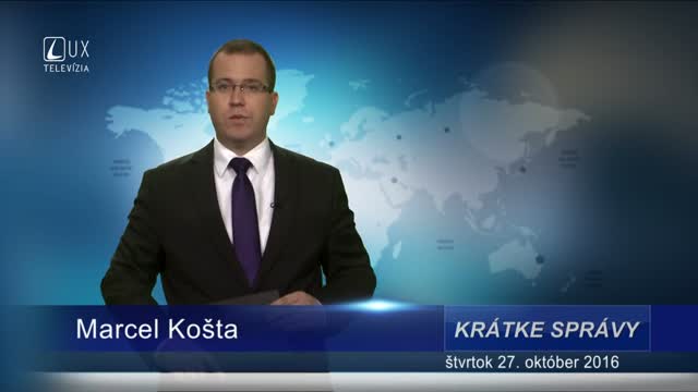 KRÁTKE SPRÁVY (27.10.2016)