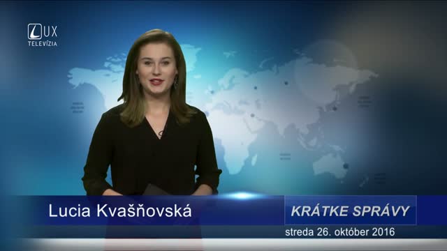 KRÁTKE SPRÁVY (26.10.2016)