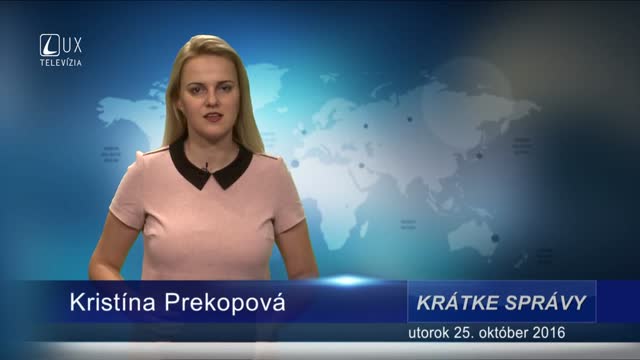 KRÁTKE SPRÁVY (25.10.2016)
