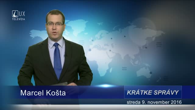KRÁTKE SPRÁVY (9.11.2016)