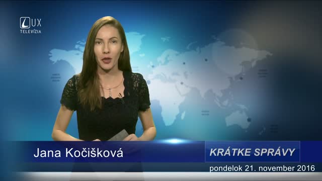 KRÁTKE SPRÁVY (21.11.2016)