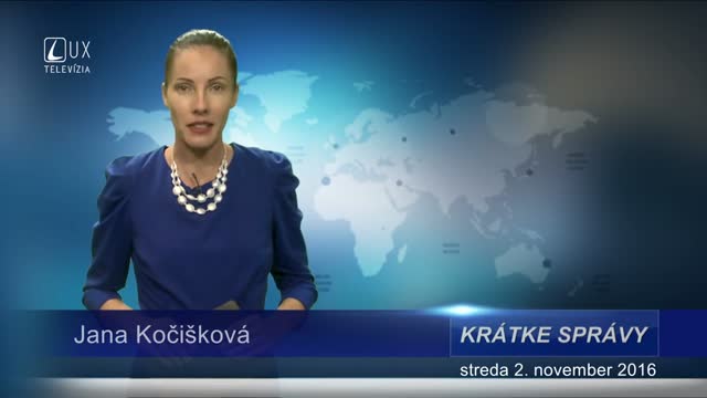 KRÁTKE SPRÁVY (02.11.2016)