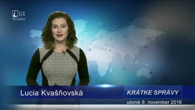 KRÁTKE SPRÁVY (08.11.2016)