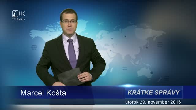 KRÁTKE SPRÁVY (29.11.2016)