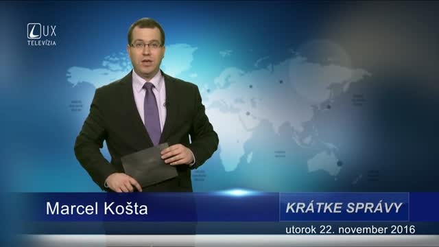 KRÁTKE SPRÁVY (22.11.2016)