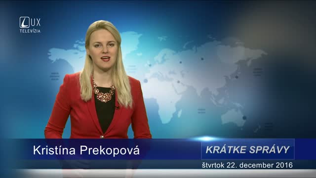 KRÁTKE SPRÁVY (22.12.2016)