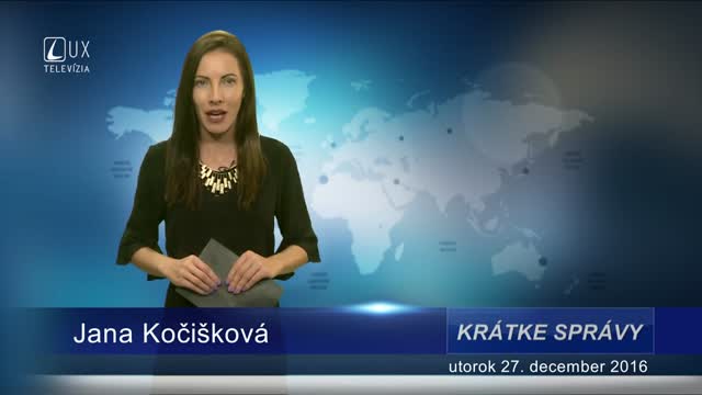 KRÁTKE SPRÁVY (27.12.2016)