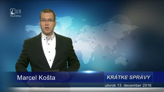 KRÁTKE SPRÁVY (13.12.2016)