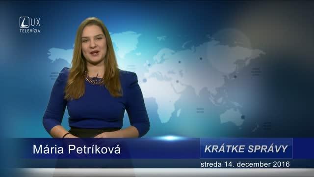 KRÁTKE SPRÁVY (14.12.2016)
