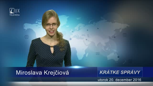 KRÁTKE SPRÁVY (20.12.2016)