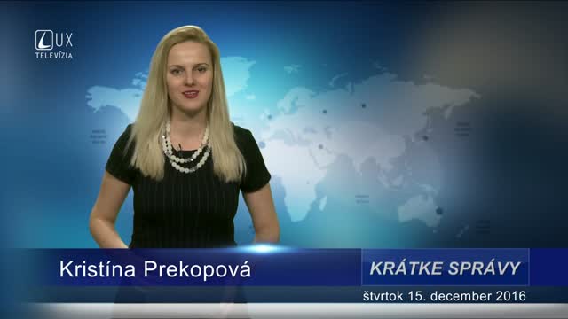 KRÁTKE SPRÁVY (15.12.2016)