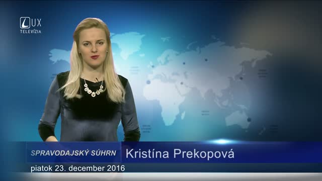 SPRAVODAJSKÝ SÚHRN (23.12.2016)