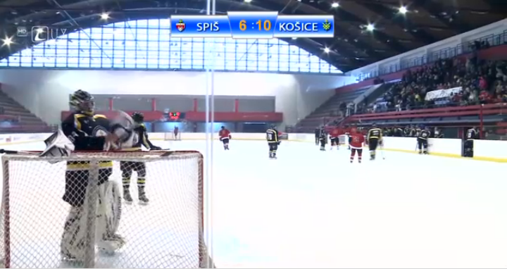 HOKEJOVÝ ZÁPAS SPIŠ vs. KOŠICE, 6:10