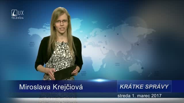 KRÁTKE SPRÁVY (01.03.2017)