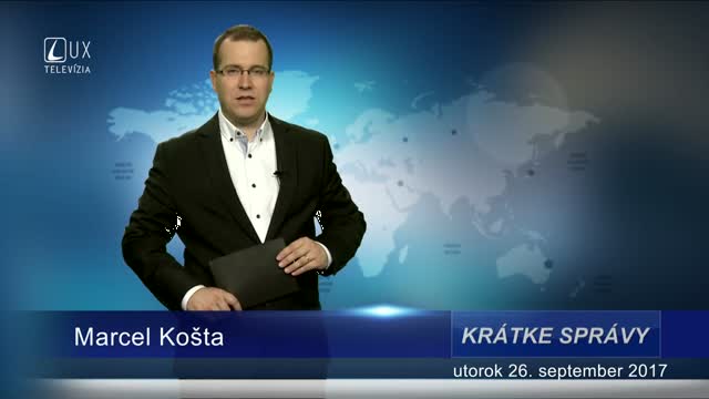 KRÁTKE SPRÁVY (26.09.2017)
