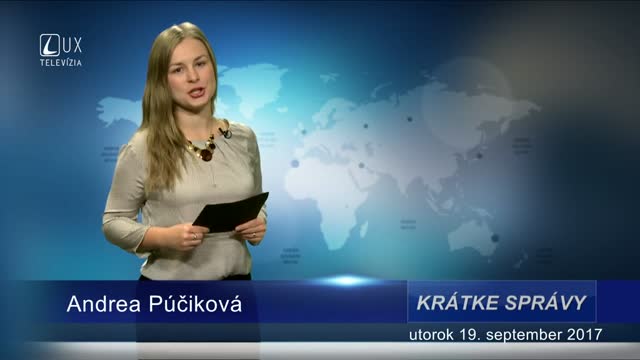 KRÁTKE SPRÁVY (19.09.2017)