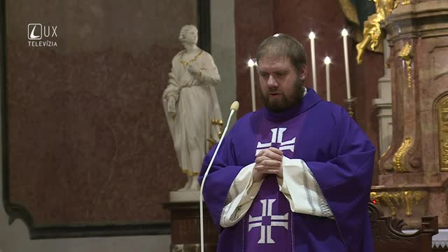 NEDEĽNÁ SV. OMŠA ZO ŠAŠTÍNA