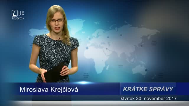 KRÁTKE SPRÁVY (30.11.2017)