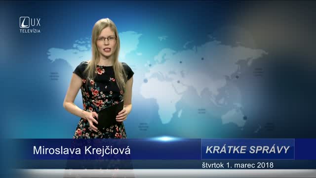 KRÁTKE SPRÁVY (1.3.2018)