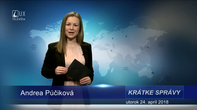 KRÁTKE SPRÁVY (24.4.2018)