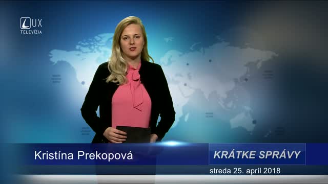KRÁTKE SPRÁVY (25.4.2018)