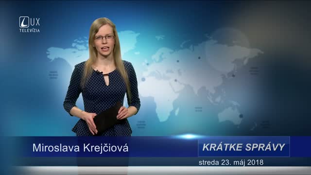 KRÁTKE SPRÁVY (23.5.2018)
