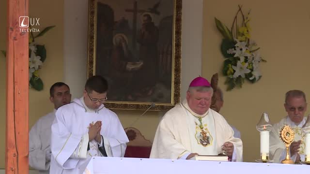 SVÄTÁ OMŠA ZO SKALKY PRI TRENČÍNE