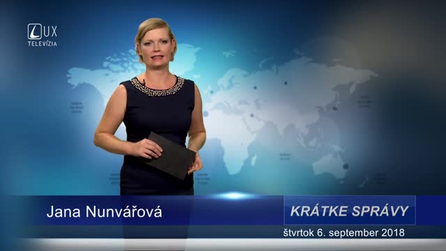 KRÁTKE SPRÁVY (6.9.2018)