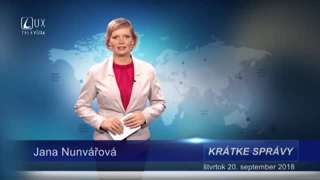 KRÁTKE SPRÁVY (20.9.2018)