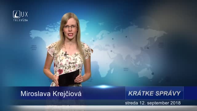 KRÁTKE SPRÁVY (12.9.2018)