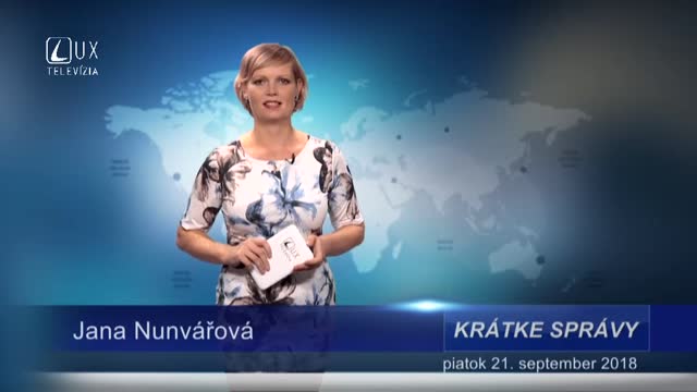 KRÁTKE SPRÁVY (21.9.2018)