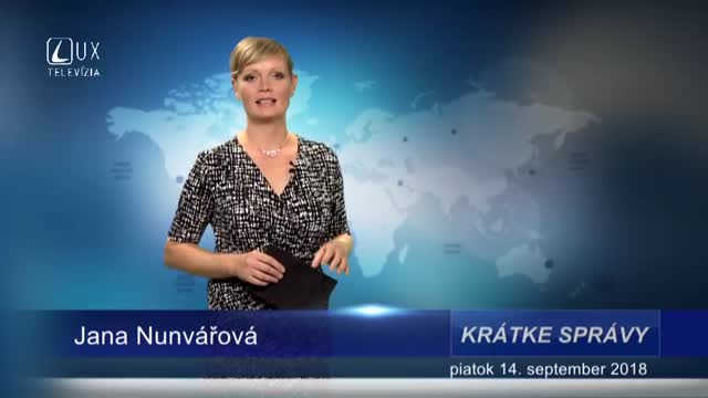 KRÁTKE SPRÁVY (14.9.2018)